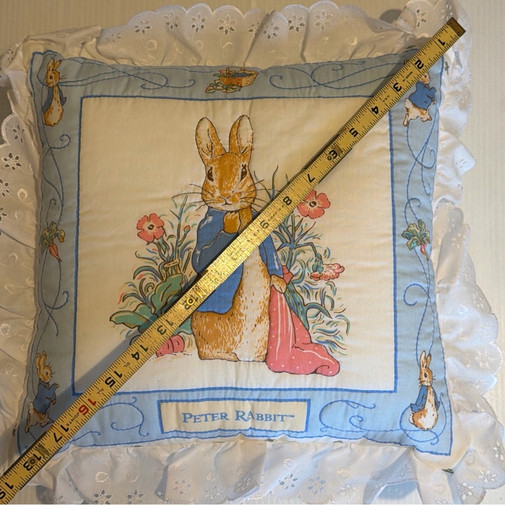 Peter Rabbit Decorative Pillow - Picture 8 of 9